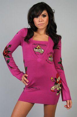 cheap Ed Hardy shirt(Women)-590